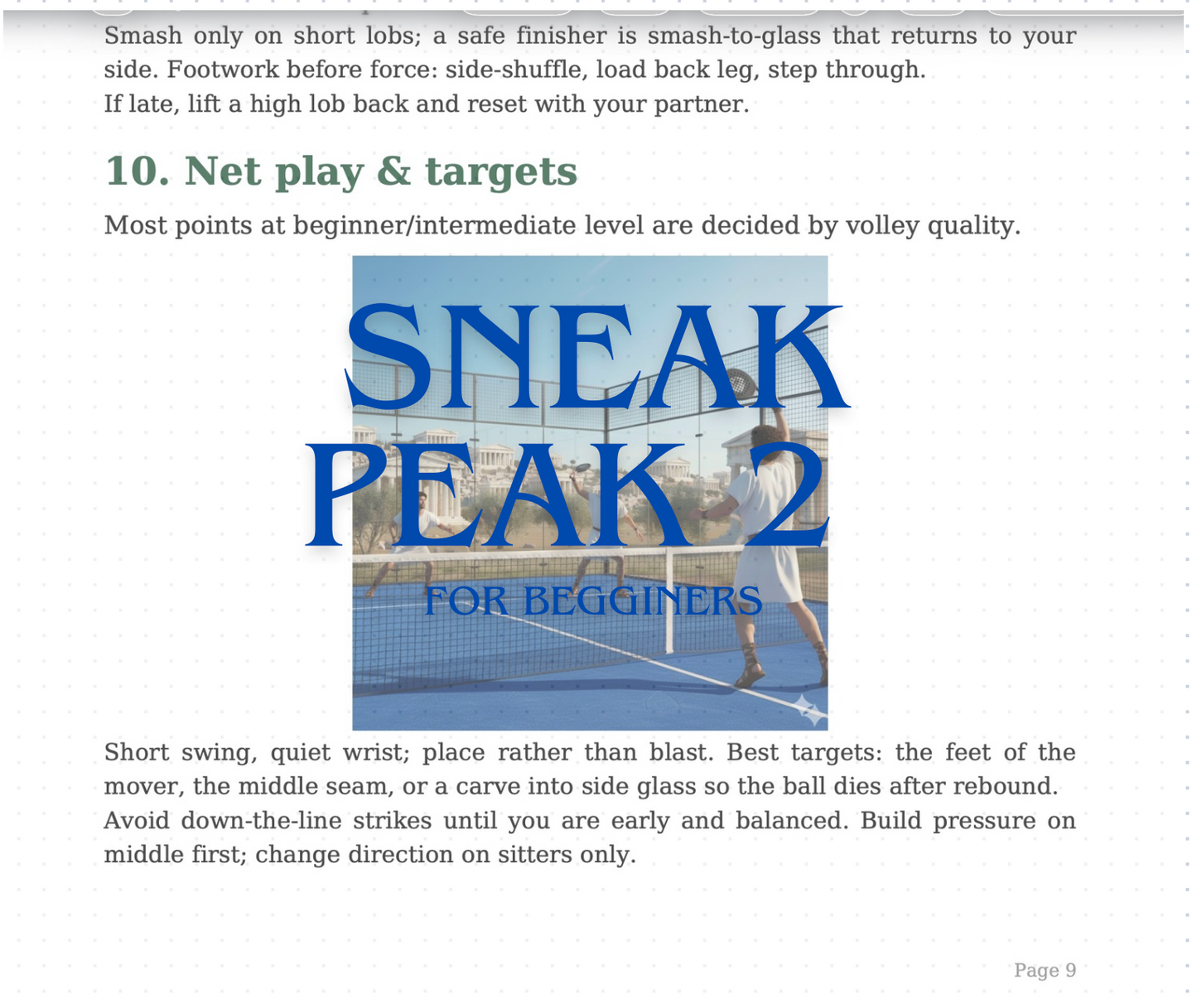 Two Padel Courses in One: Beginner + Play Padel Like Socrates